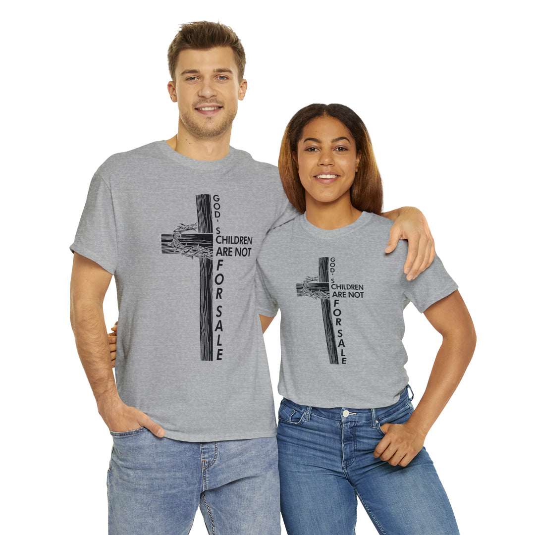 gods children are not for sale-Unisex Heavy Cotton Tee