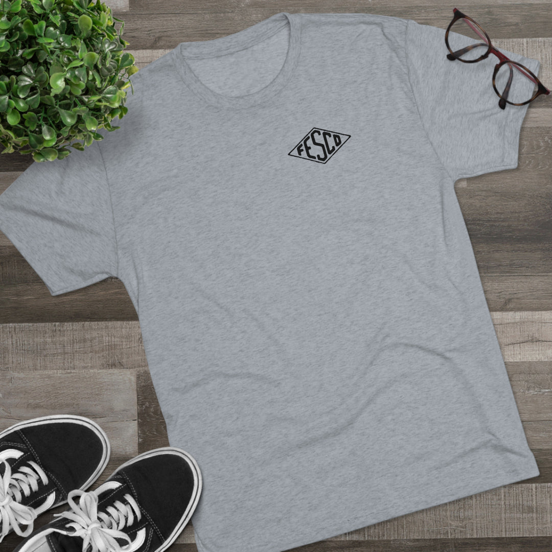 Fesco-Unisex Tri-Blend Crew Tee