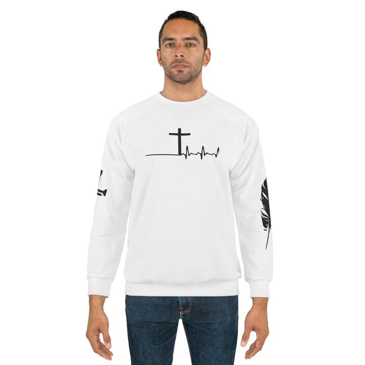CROSSED=Unisex Sweatshirt (AOP)