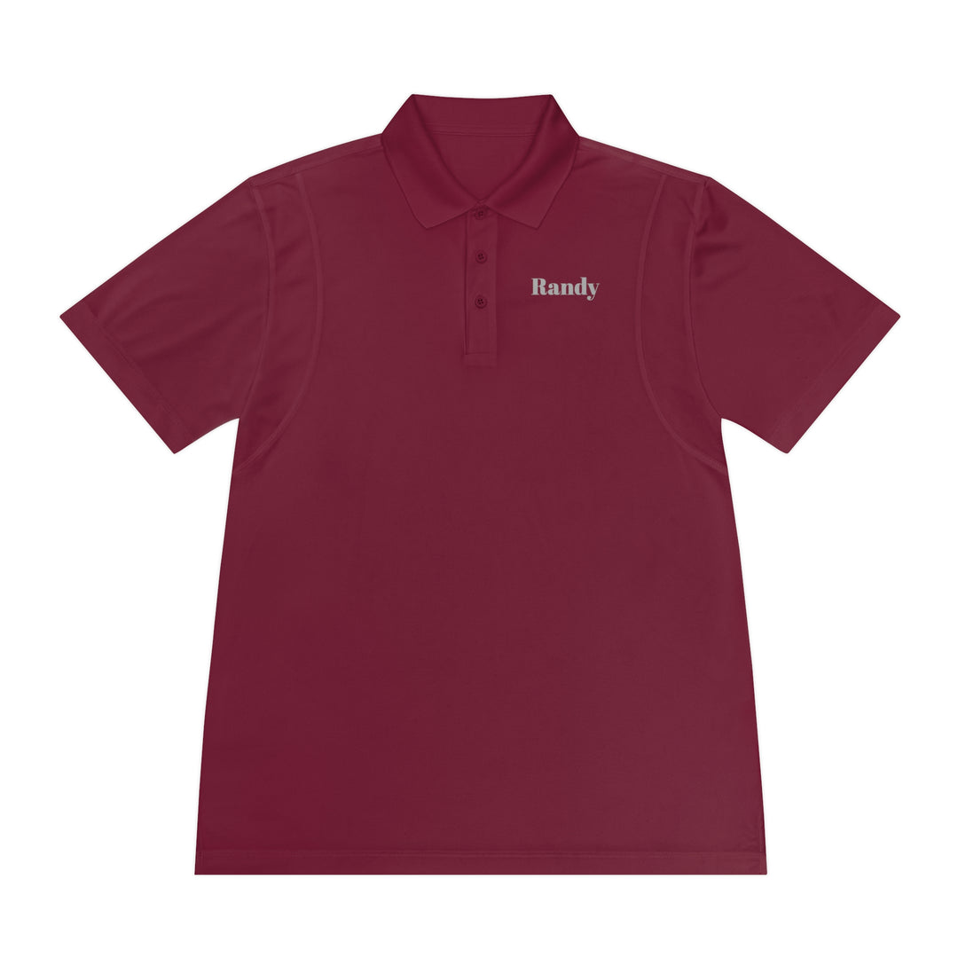 Randy Lawn care Men's Sport Polo Shirt