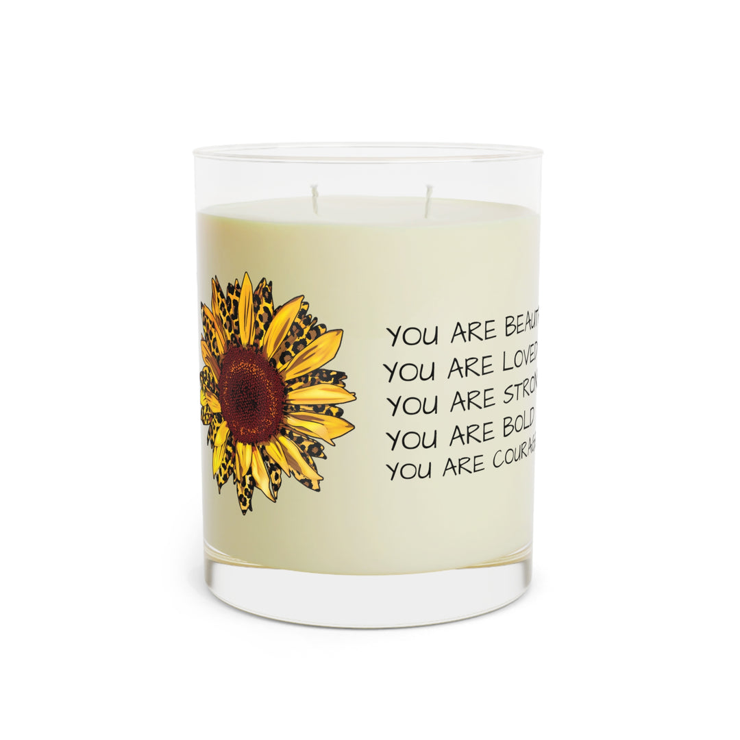 LIVE EACH DAY=Scented Candle - Full Glass, 11oz