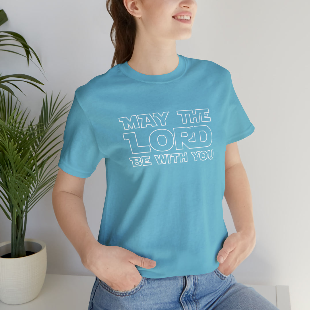 Mat The Lord Be With You-Unisex Jersey Short Sleeve Tee