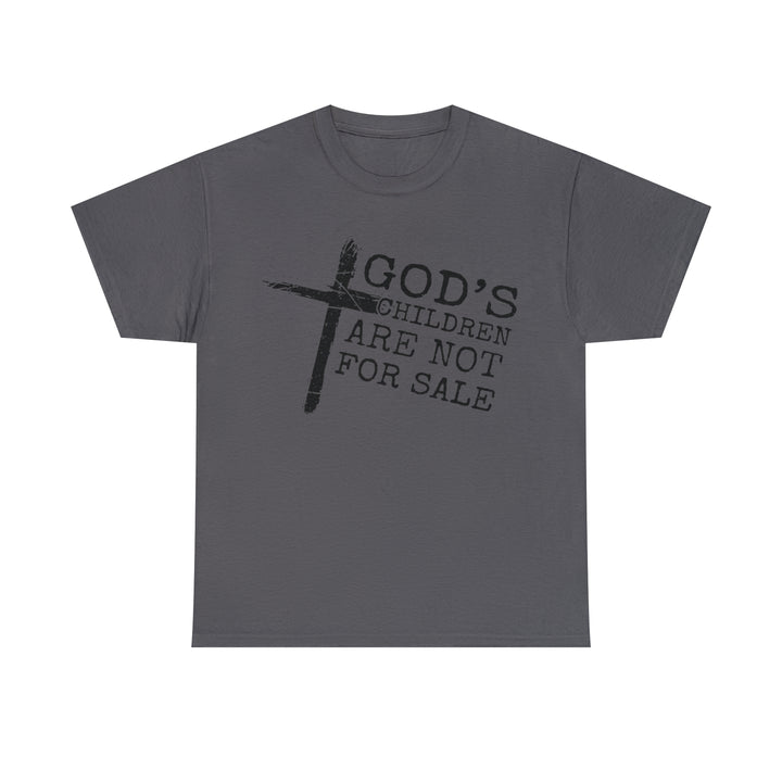 Gods children are not for sale-Unisex Heavy Cotton Tee