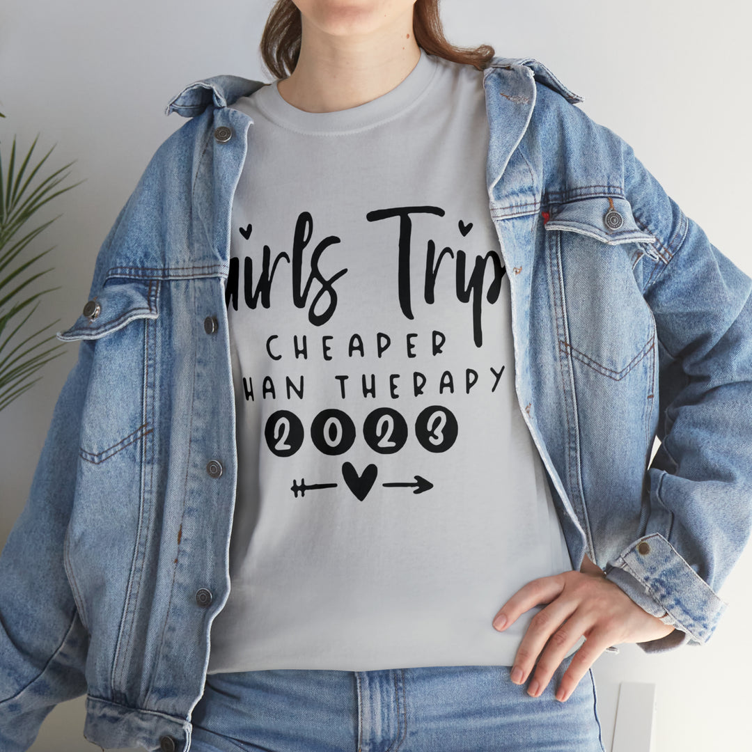 GIRLS TRIP 2023=Unisex Heavy Cotton Tee