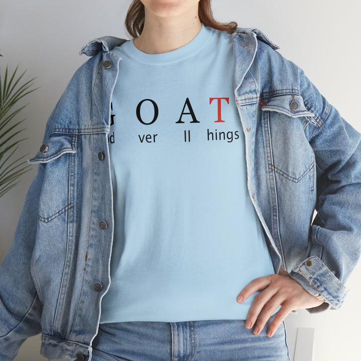 GOAT-Unisex Heavy Cotton Tee