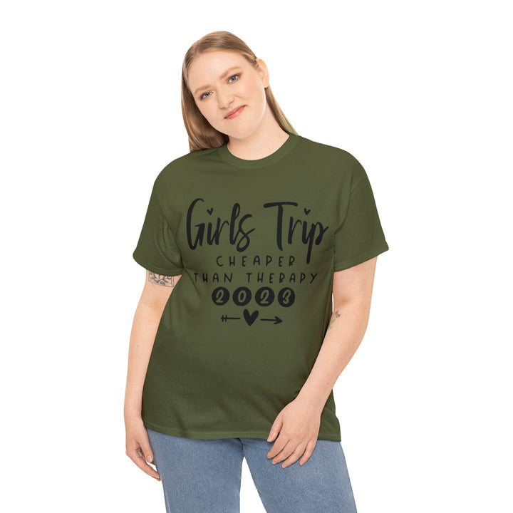 GIRLS TRIP 2023=Unisex Heavy Cotton Tee