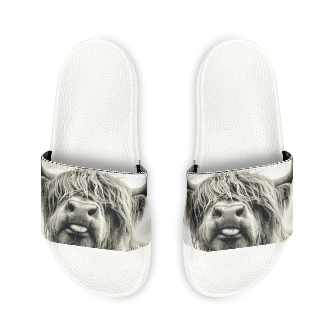 Youth PU Slide Sandals