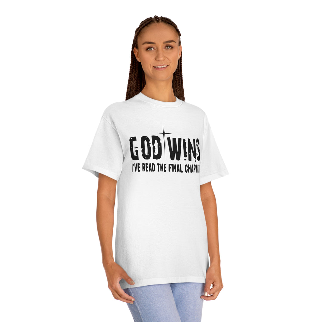 GOD WINS-Unisex Classic Tee