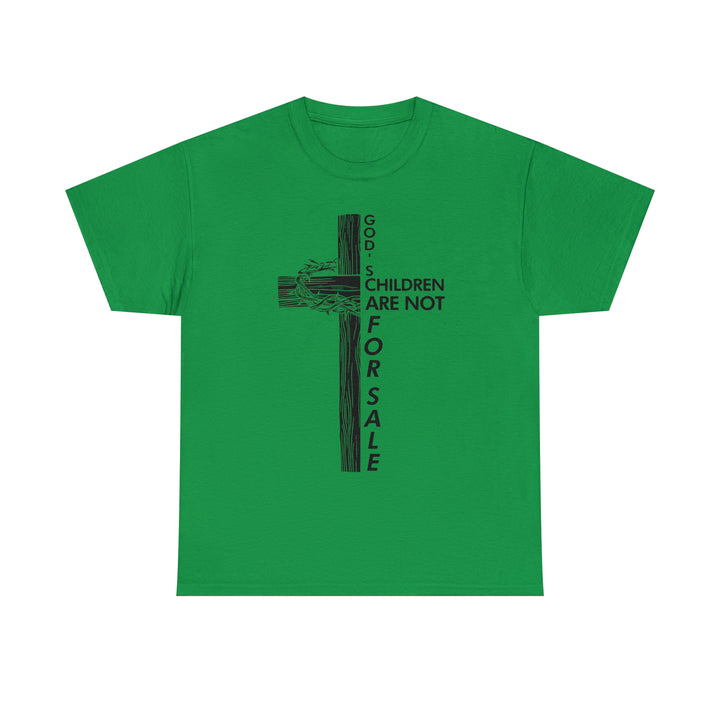 gods children are not for sale-Unisex Heavy Cotton Tee