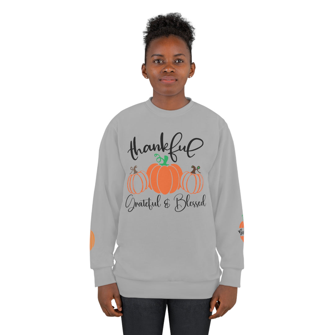 Thankful Gammy=Unisex Sweatshirt (AOP)