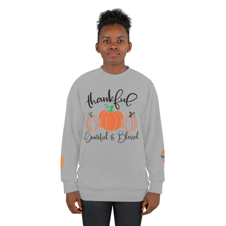 Thankful Gammy=Unisex Sweatshirt (AOP)
