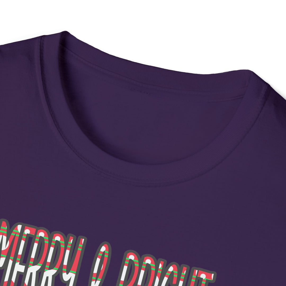 Merry & Bright Unisex Softstyle T-Shirt