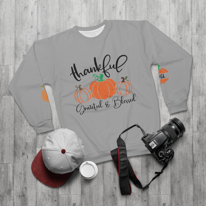 Thankful Gigi=Unisex Sweatshirt (AOP)