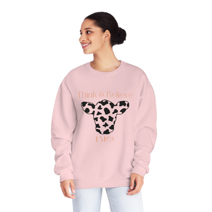 Think & Believe Big=Unisex NuBlend® Crewneck Sweatshirt
