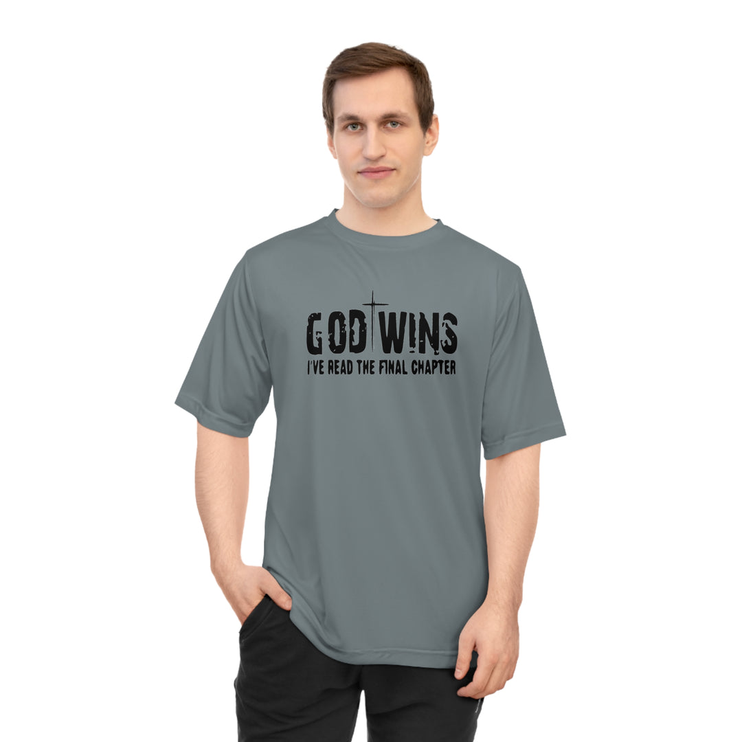 GOD WINS EVERYTIME-Unisex Zone Performance T-shirt