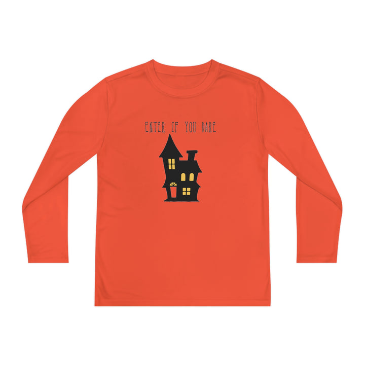 Enter if you dare-Youth Long Sleeve Competitor Tee
