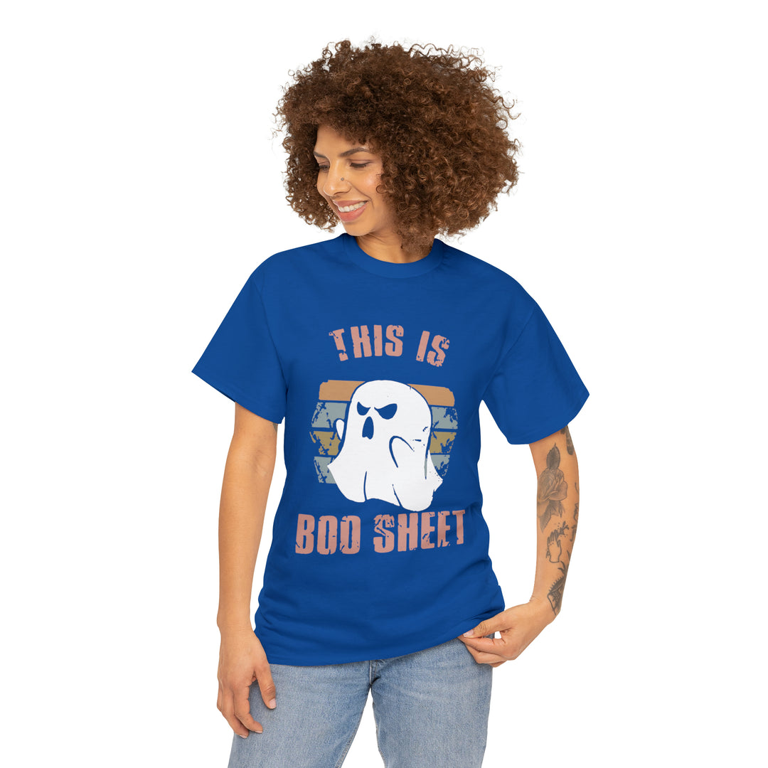 This is Boo Sheet-Unisex Heavy Cotton Tee