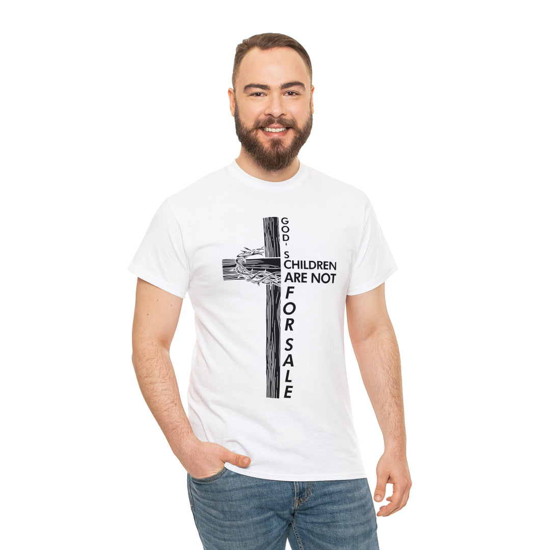 gods children are not for sale-Unisex Heavy Cotton Tee