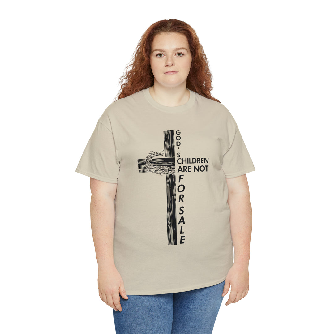 gods children are not for sale-Unisex Heavy Cotton Tee