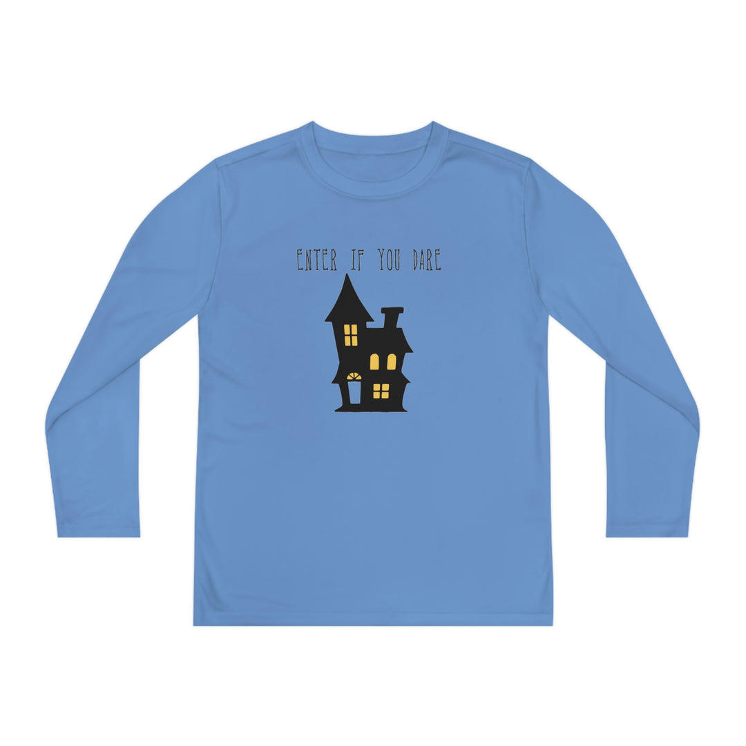 Enter if you dare-Youth Long Sleeve Competitor Tee