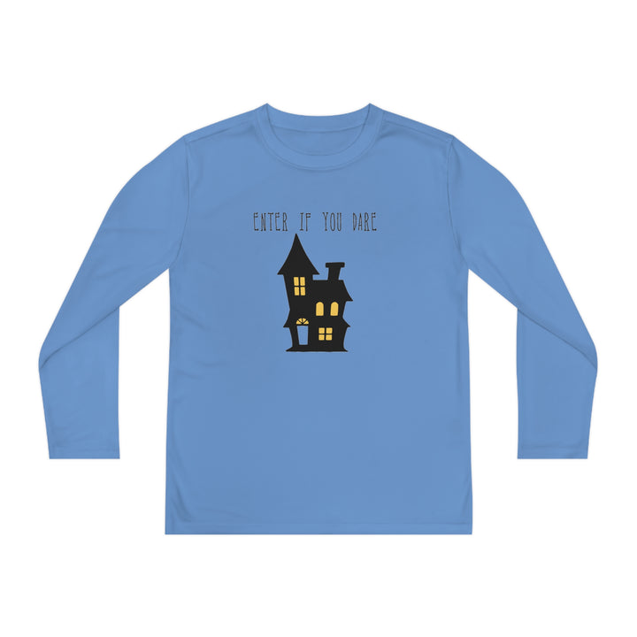 Enter if you dare-Youth Long Sleeve Competitor Tee