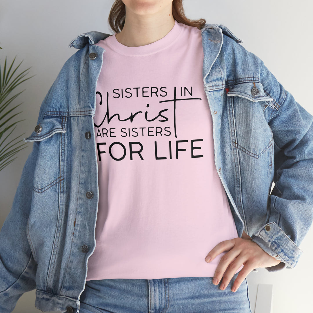 Sisters In Christ-Unisex Heavy Cotton Tee