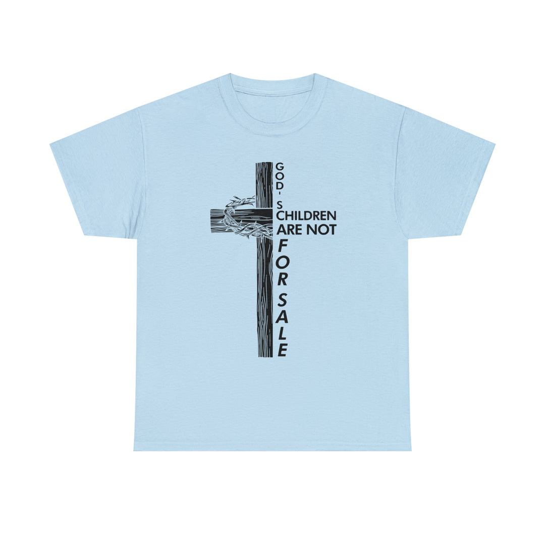gods children are not for sale-Unisex Heavy Cotton Tee