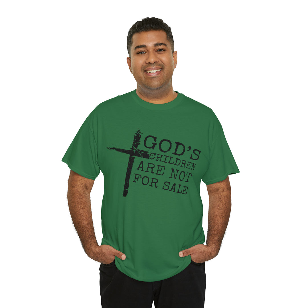Gods children are not for sale-Unisex Heavy Cotton Tee