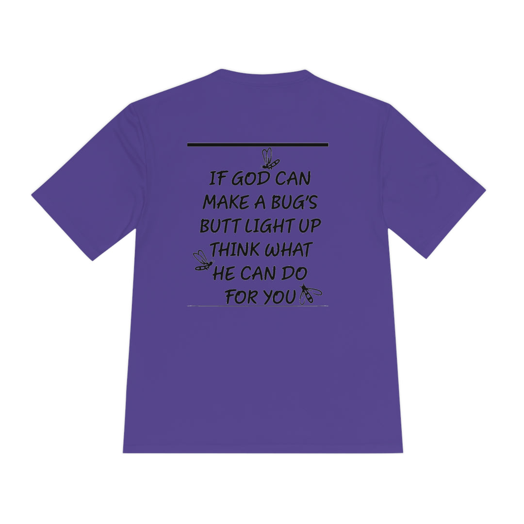 #GodFirst-Unisex Moisture Wicking Tee
