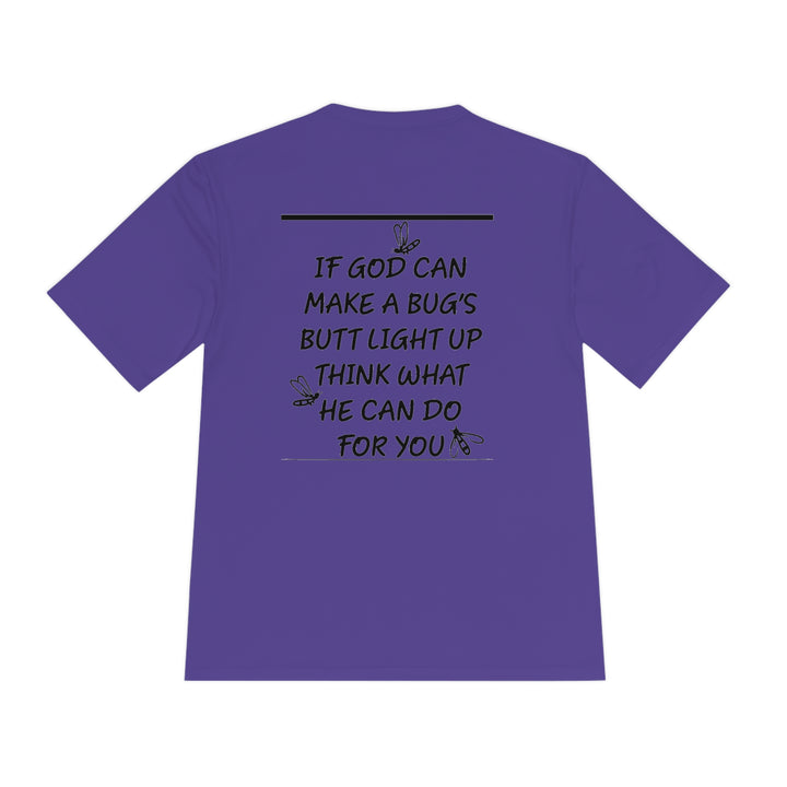 #GodFirst-Unisex Moisture Wicking Tee