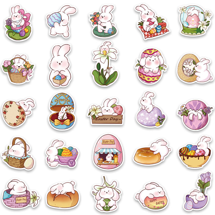 Easter Cartoon Graffiti Stickers