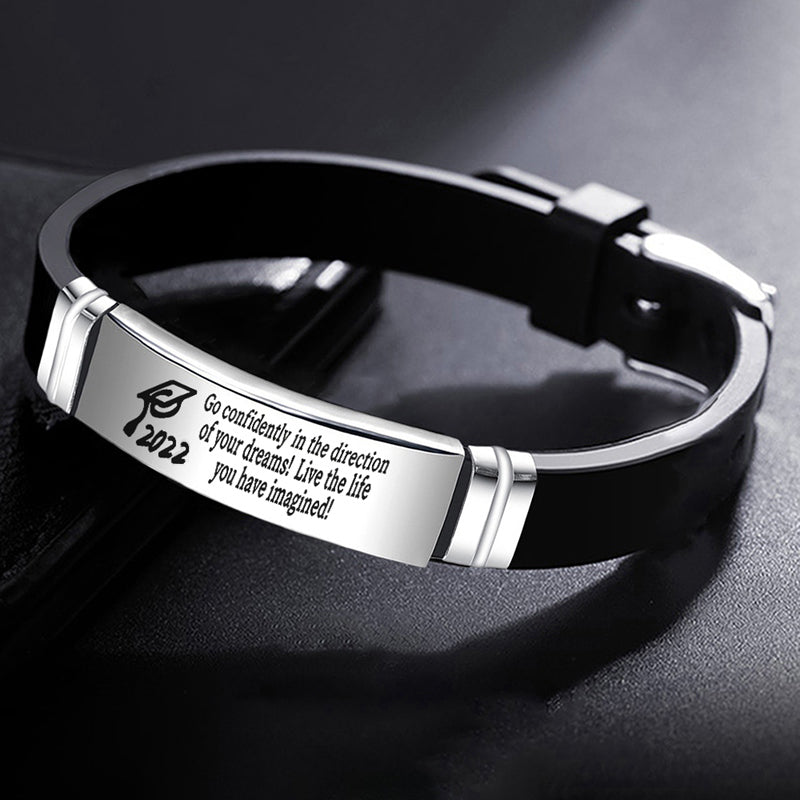 Class Of Graduation Inspirational Bracelet