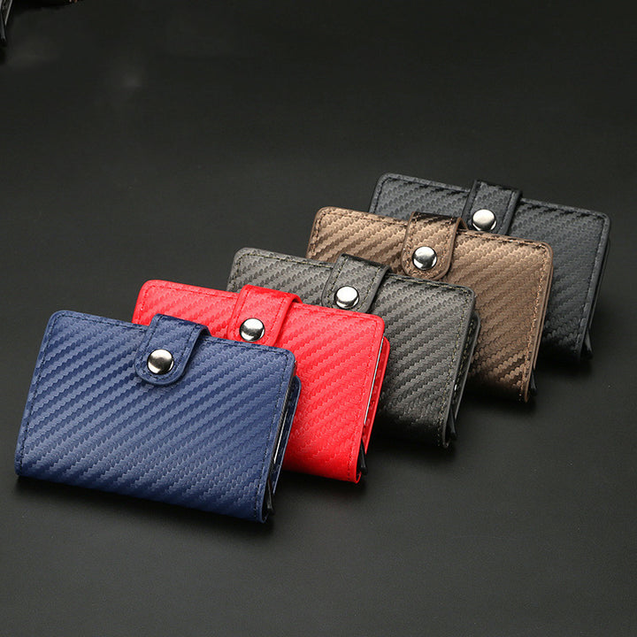 Men's Anti-magnetic Multi-card Buckle Card Sleeve