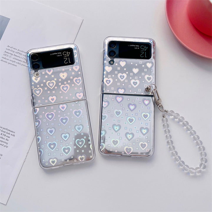 Folding Screen Mobile Phone Case With Simple Hard Shell