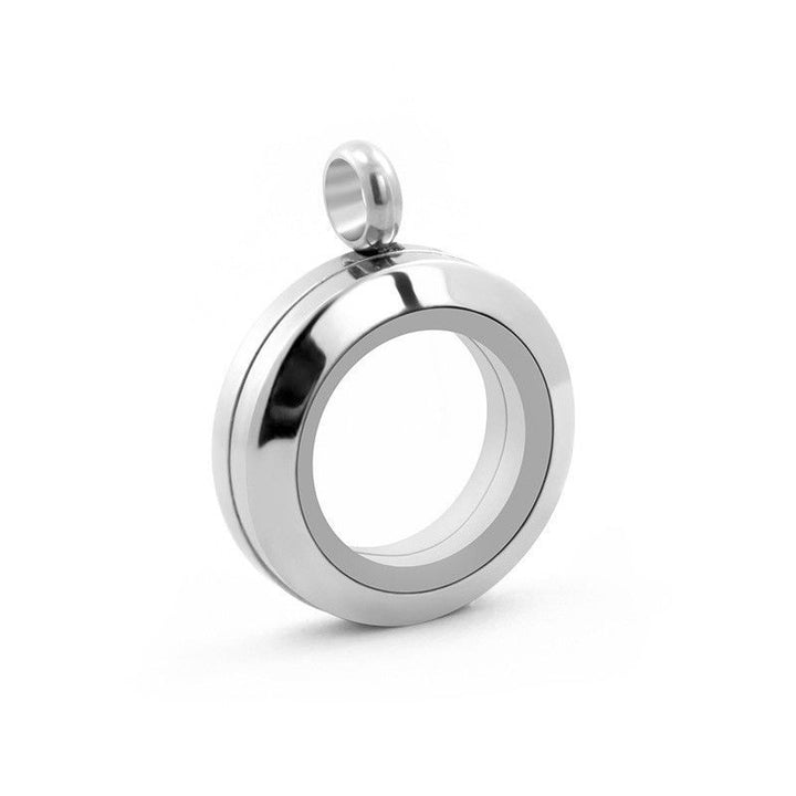 Glass Photo Box Pendant Magnet Box