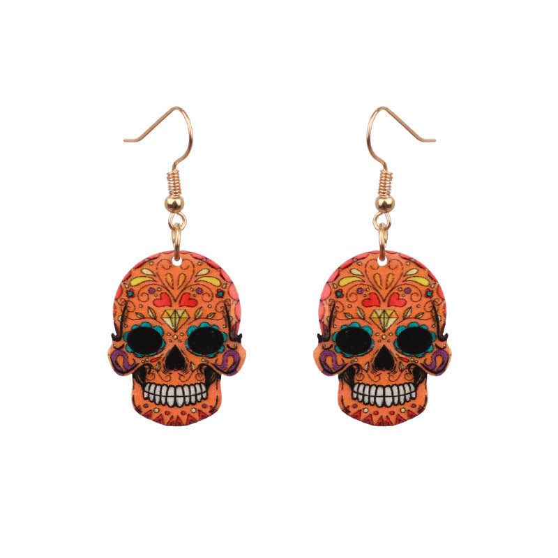 Original Punk Fear Ghost Earrings