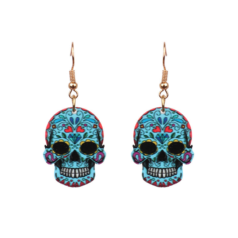 Original Punk Fear Ghost Earrings