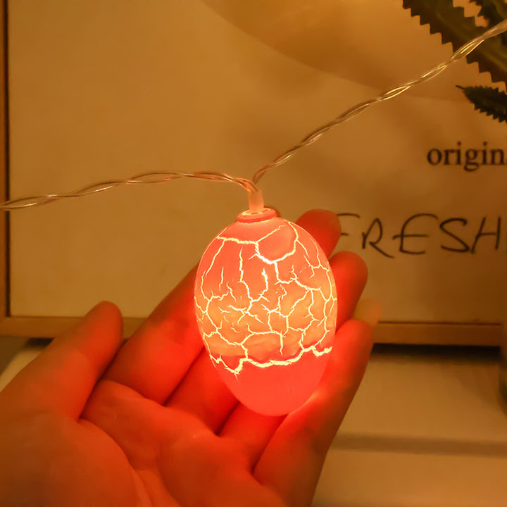 Easter LED Light-up Cracked Eggs Easter Cracked Egg Decorations