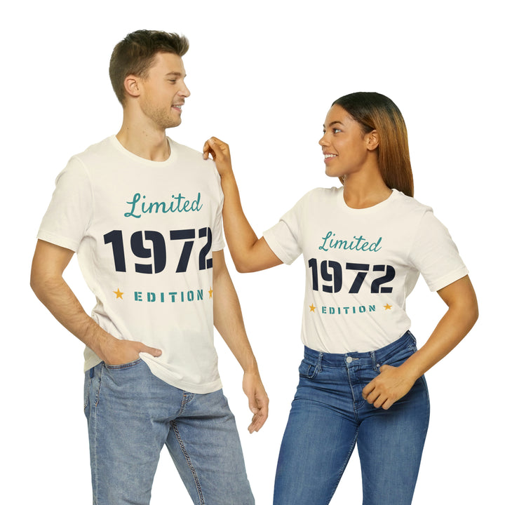 1972 limited edition Unisex Jersey Short Sleeve Tee