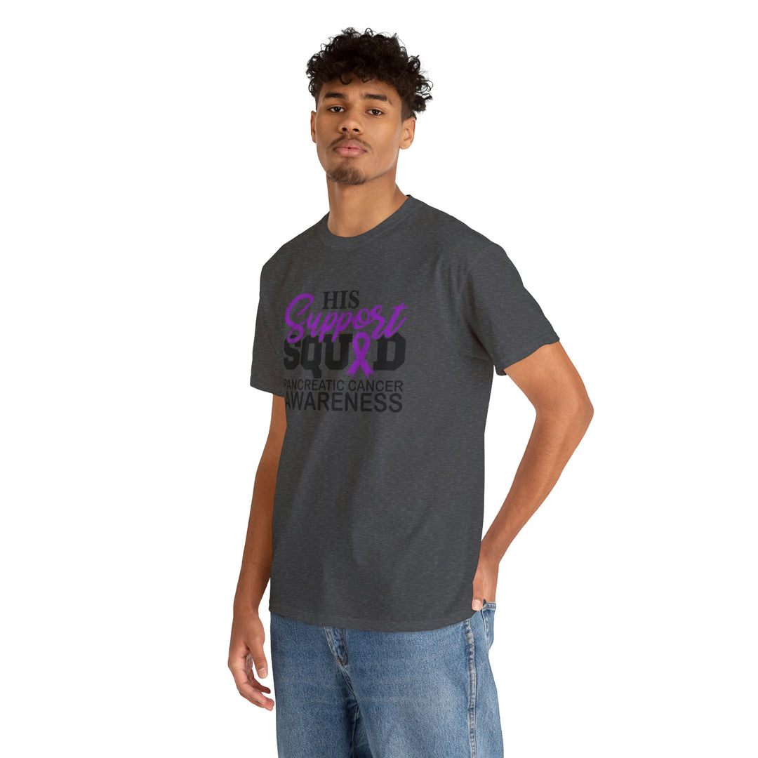 His Suppoprt Squad-Unisex Heavy Cotton Tee