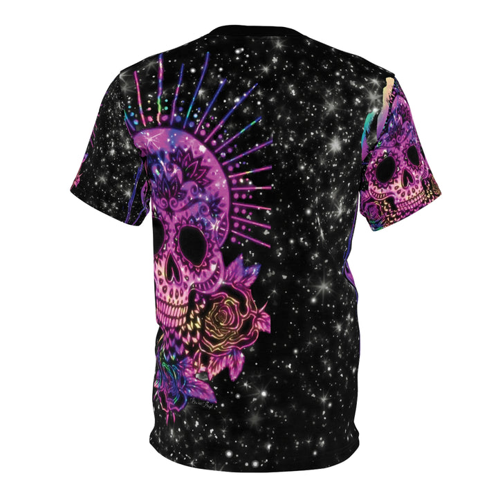 SKULL-Unisex AOP Cut & Sew Tee