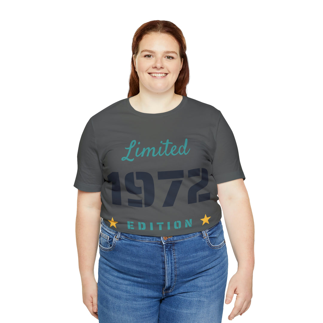 1972 limited edition Unisex Jersey Short Sleeve Tee