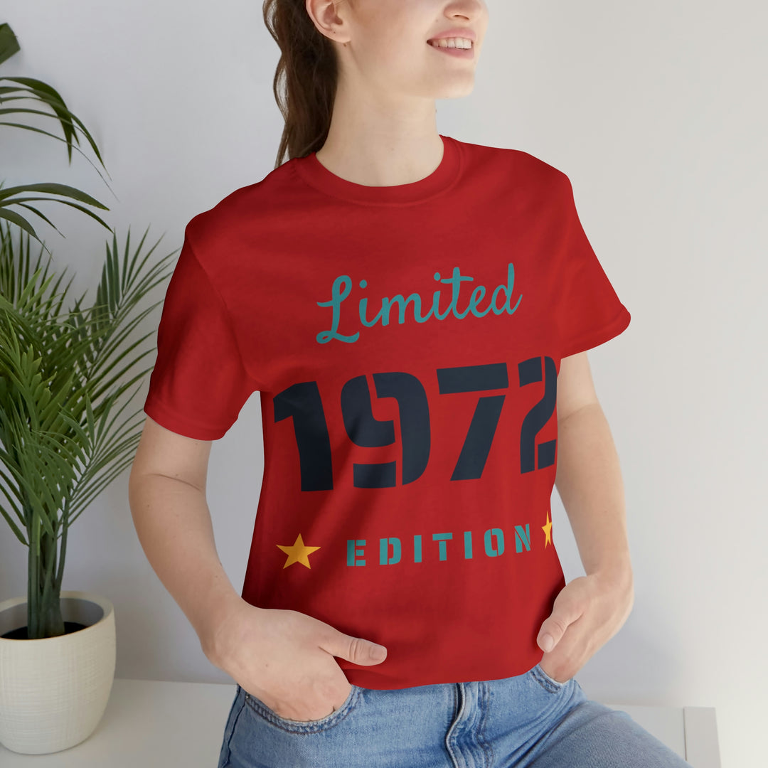 1972 limited edition Unisex Jersey Short Sleeve Tee
