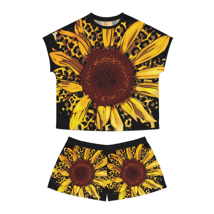 SUNFLOWER-Women's Short Pajama Set (AOP)