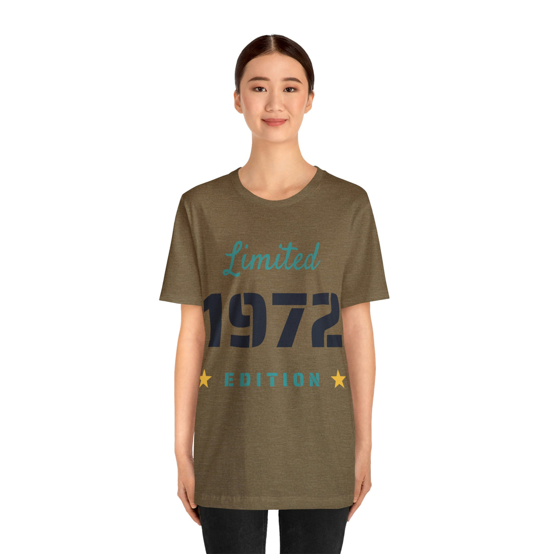 1972 limited edition Unisex Jersey Short Sleeve Tee