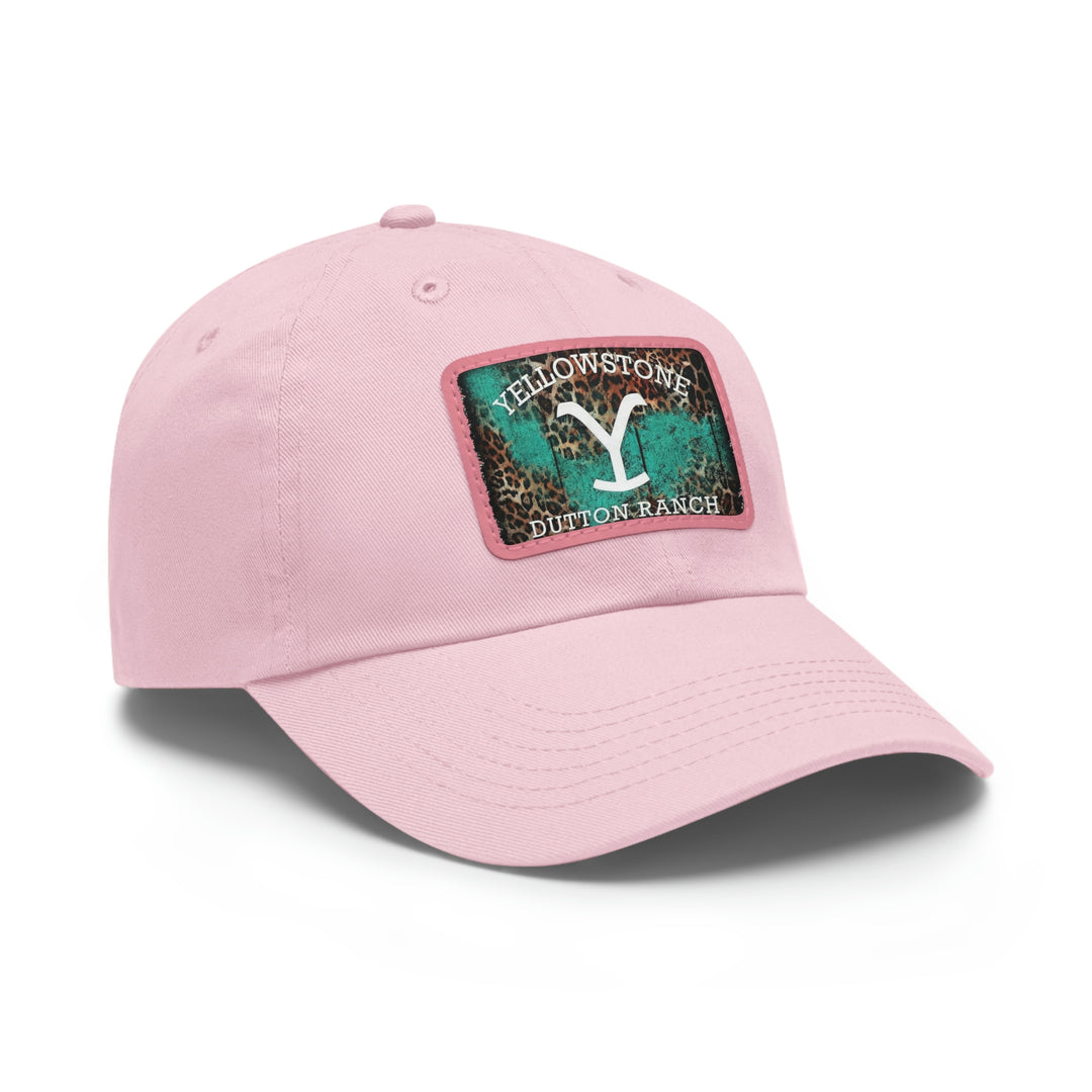 yellowstone-Dad Hat with Leather Patch