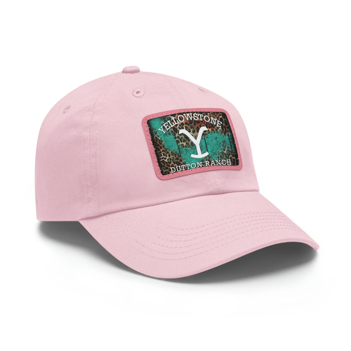 yellowstone-Dad Hat with Leather Patch