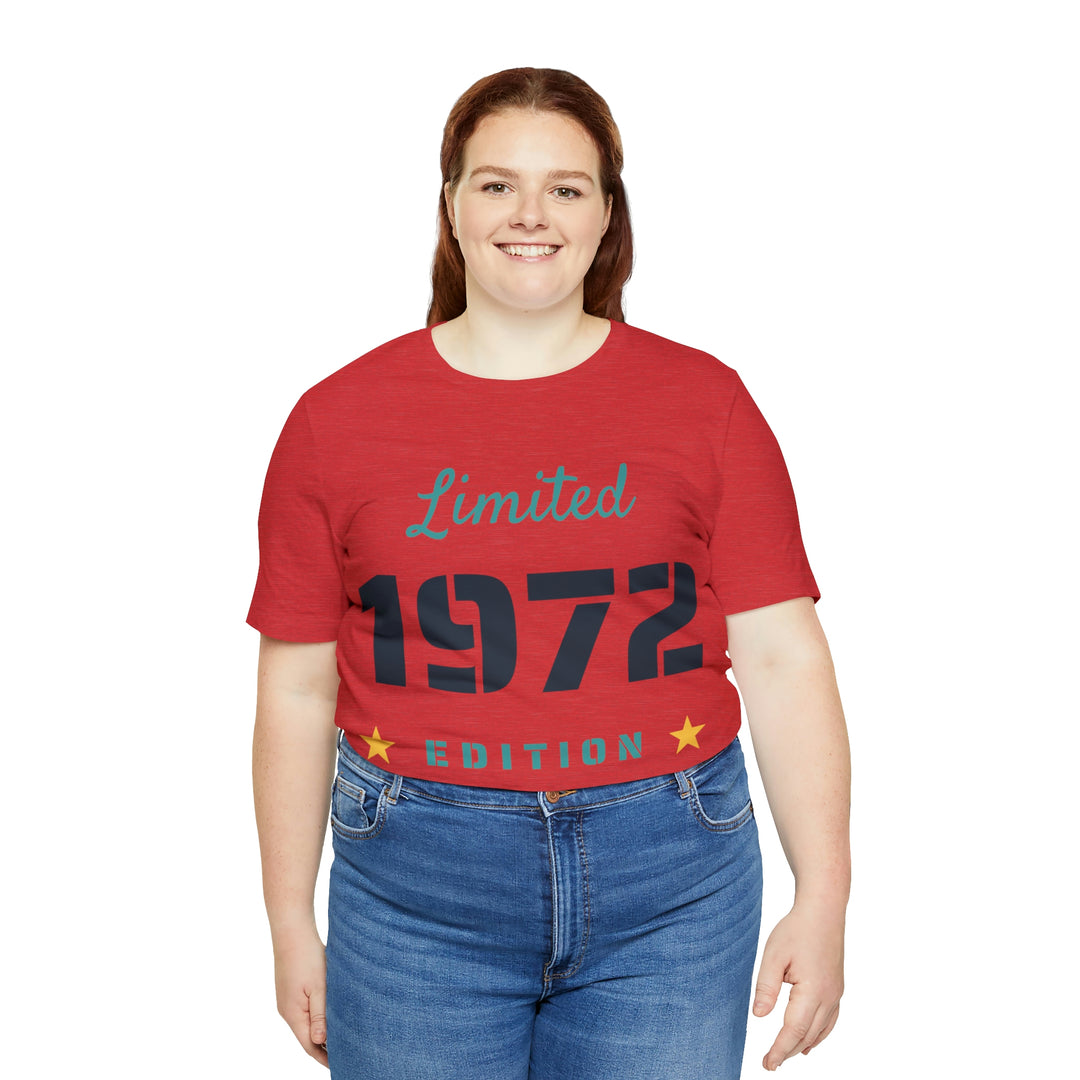 1972 limited edition Unisex Jersey Short Sleeve Tee