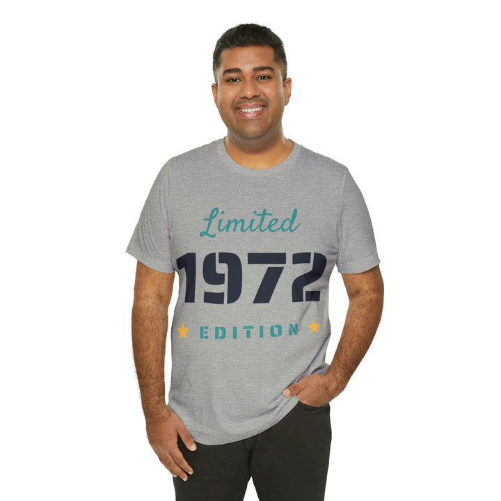 1972 limited edition Unisex Jersey Short Sleeve Tee
