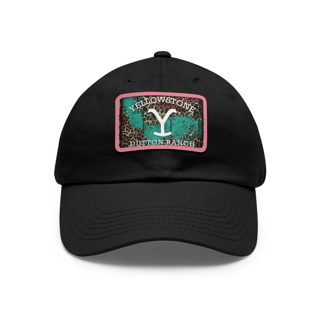 yellowstone-Dad Hat with Leather Patch